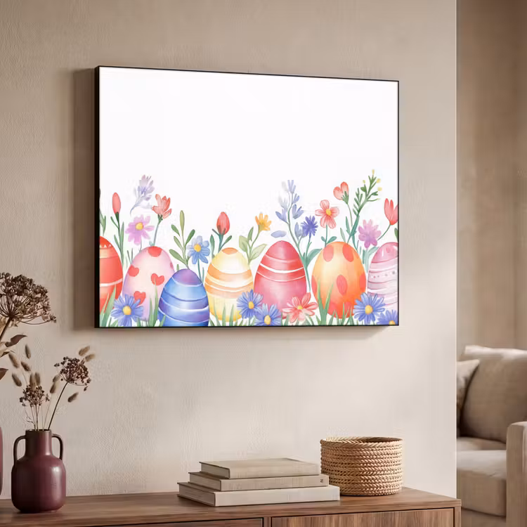 Art Frame - Bloementuin - Kleurrijk - Eieren — 4