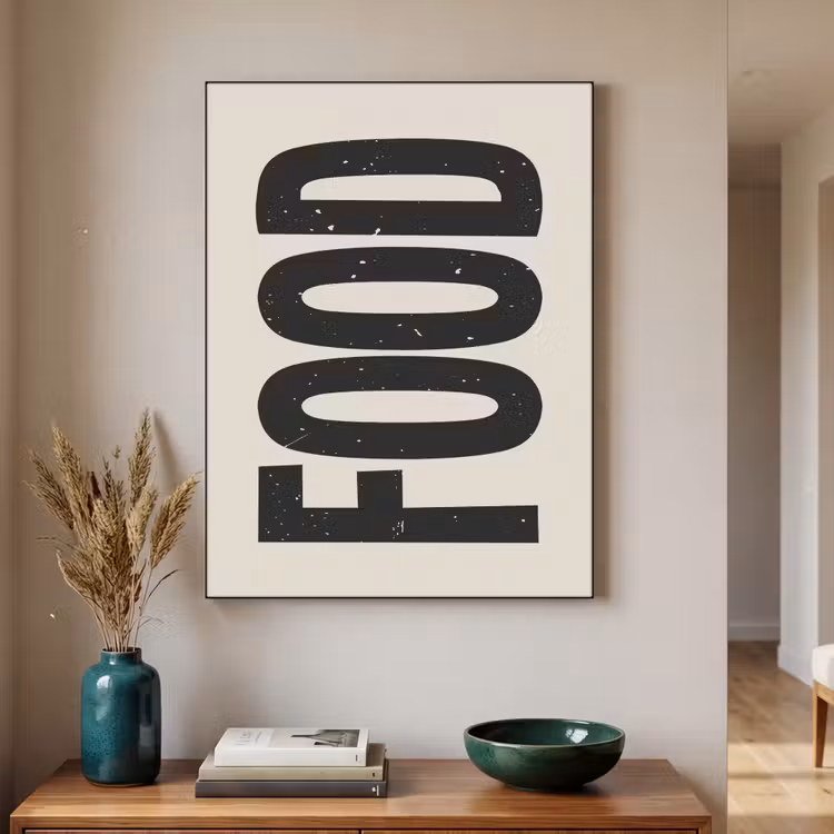 Art Frame - Japandi - Eten - Vintage - Decoratie — 2