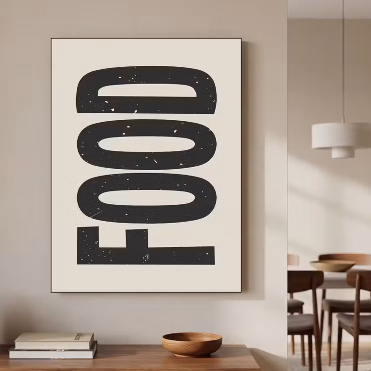 Art Frame - Japandi - Eten - Vintage - Decoratie — 4