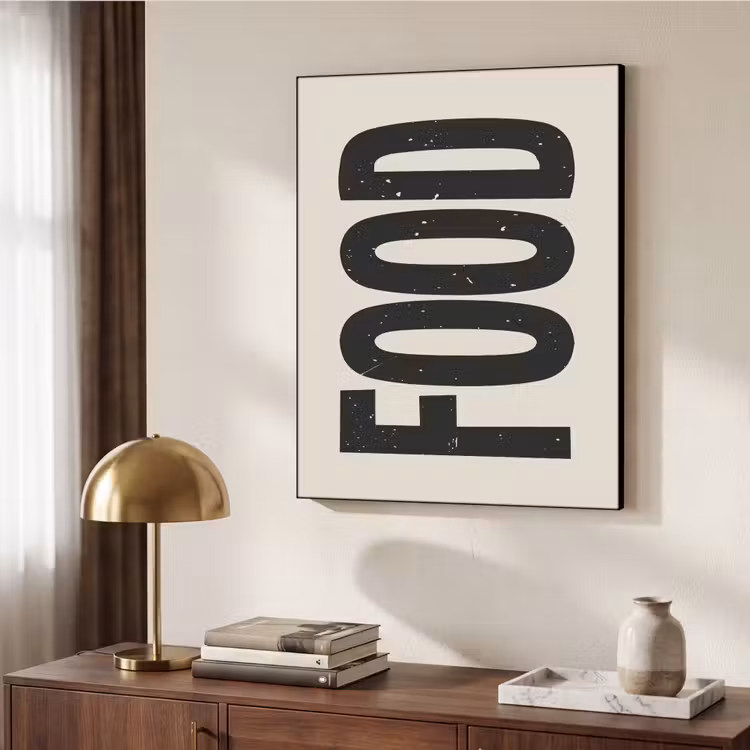 Art Frame - Japandi - Eten - Vintage - Decoratie — 7