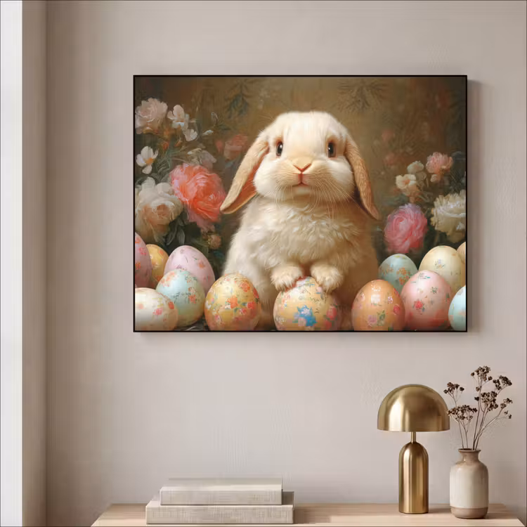 Art Frame - Konijn - Paaseieren - Stilleven — 3