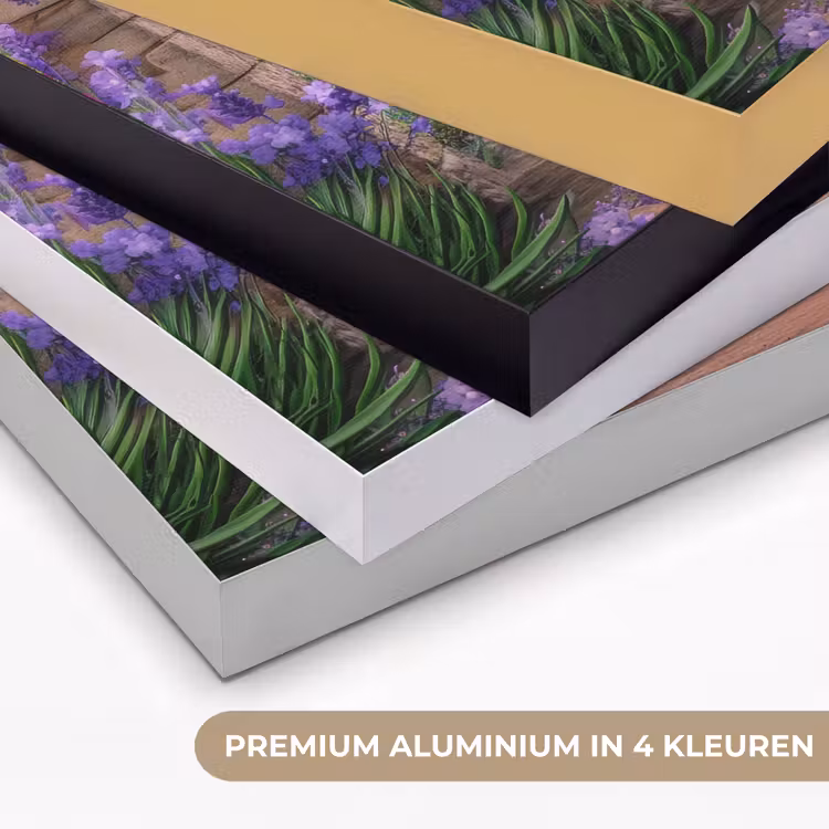 Art Frame - Doorkijk - Lavendel - Bloemen - Paars - Poort — 8