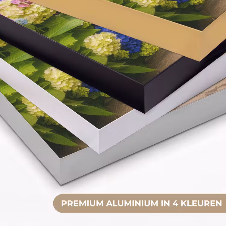 Art Frame - Doorkijk - Poort - Hortensia - Bloementuin — 8