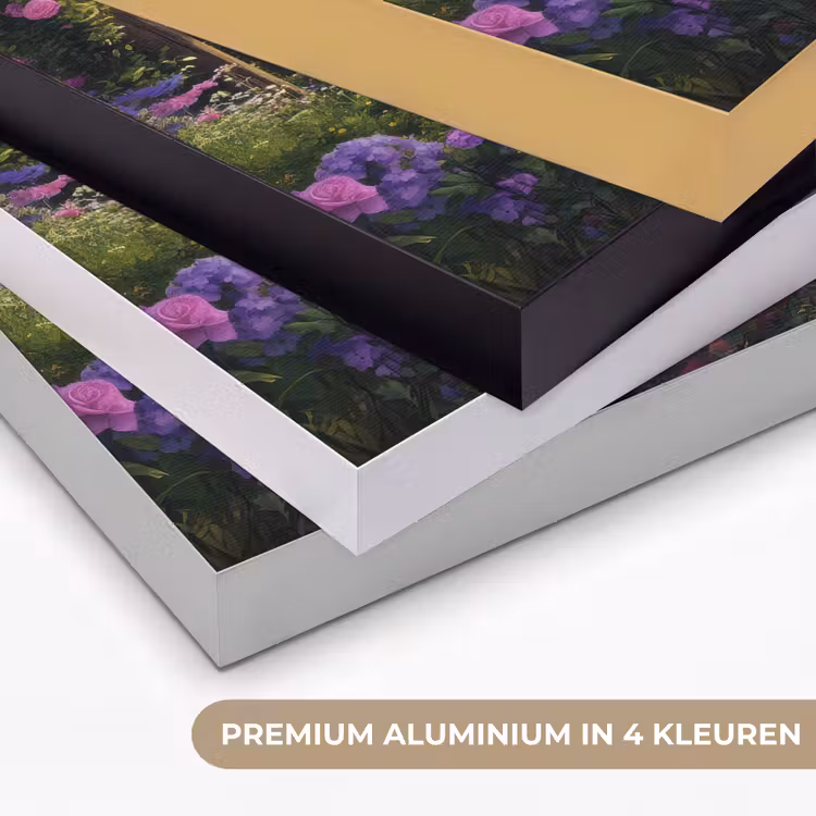 Art Frame - Doorkijk - Rozenboog - Uitzicht - Landschap - Bloemen — 8