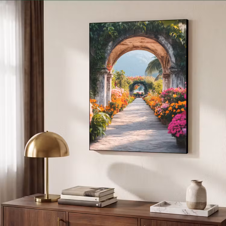 Art Frame - Doorkijk - Bloemen - Tropisch - Kleurrijk — 6