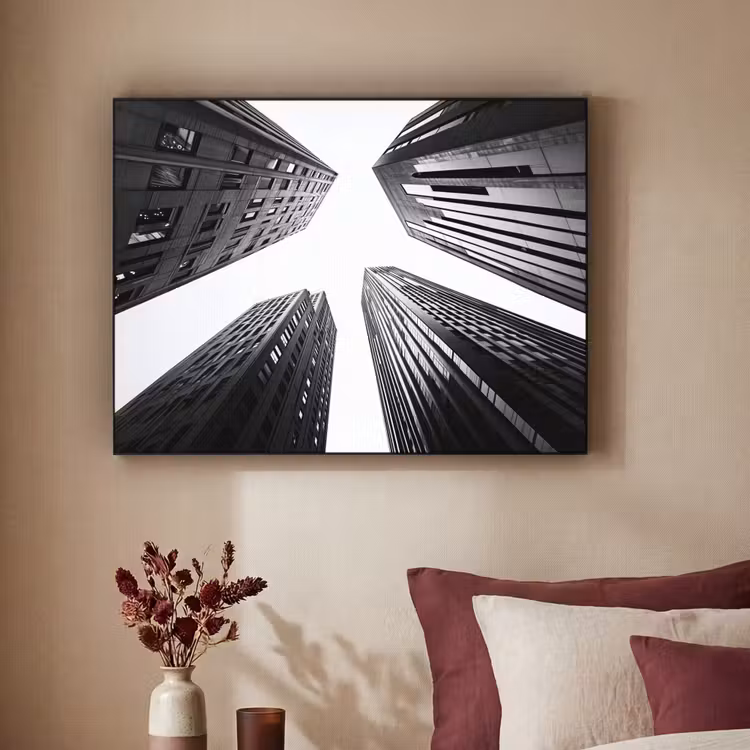 Art Frame - Gebouwen - Lucht - Zwart — 2
