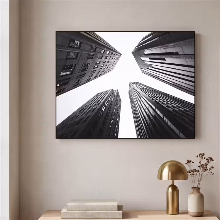 Art Frame - Gebouwen - Lucht - Zwart — 3