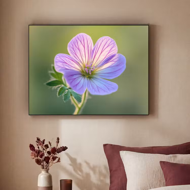 Art Frame - Bloem - Close up - Paars — 2