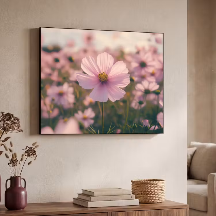 Art Frame - Bloemen - Paars - Wazig — 4