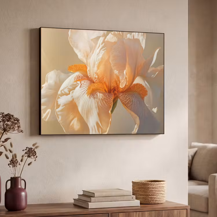 Art Frame - Close up - Oranje - Iris — 4