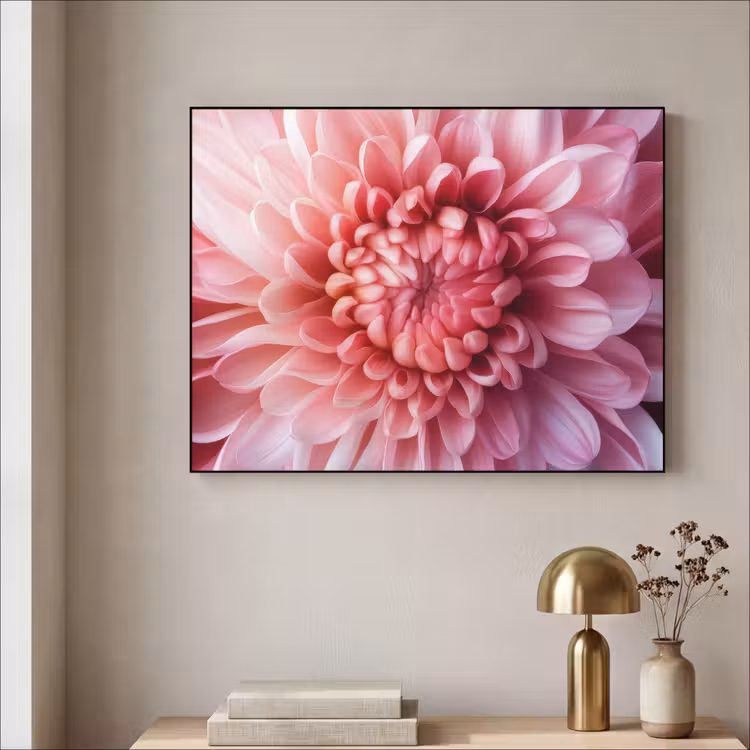 Art Frame - Dahlia - Bloem - Close up - Roze — 3