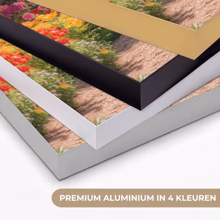 Art Frame - Doorkijk - Bloemen - Kleurrijk - Natuur — 8