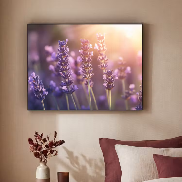 Art Frame - Lavendelbloemen - Paars - Zonlicht — 2