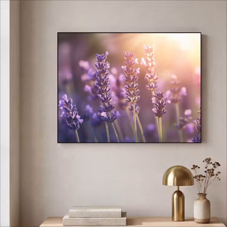 Art Frame - Lavendelbloemen - Paars - Zonlicht — 3