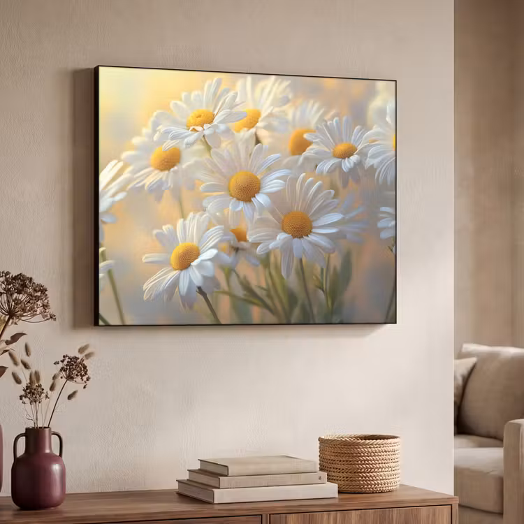 Art Frame - Madeliefjes - Wit - Zonlicht — 4