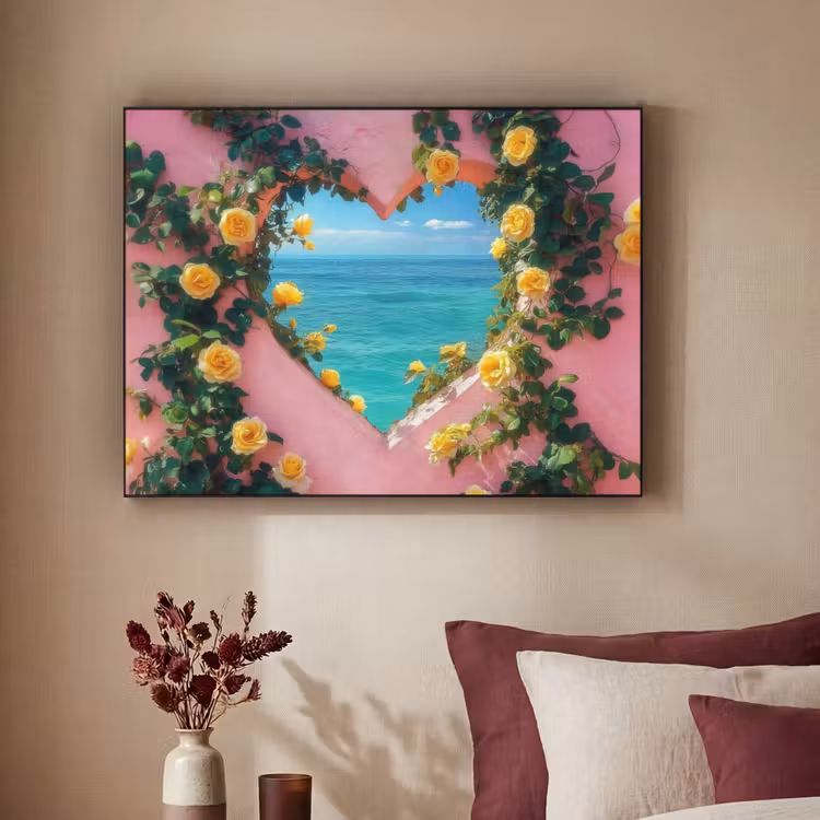 Art Frame - Hart - Zee - Muur — 2