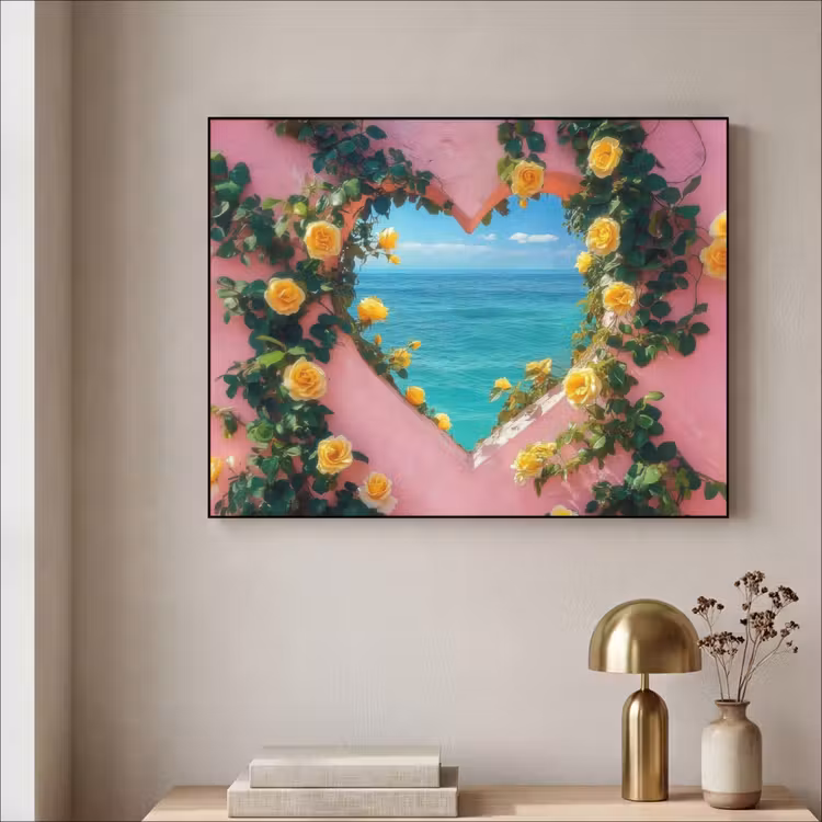 Art Frame - Hart - Zee - Muur — 3