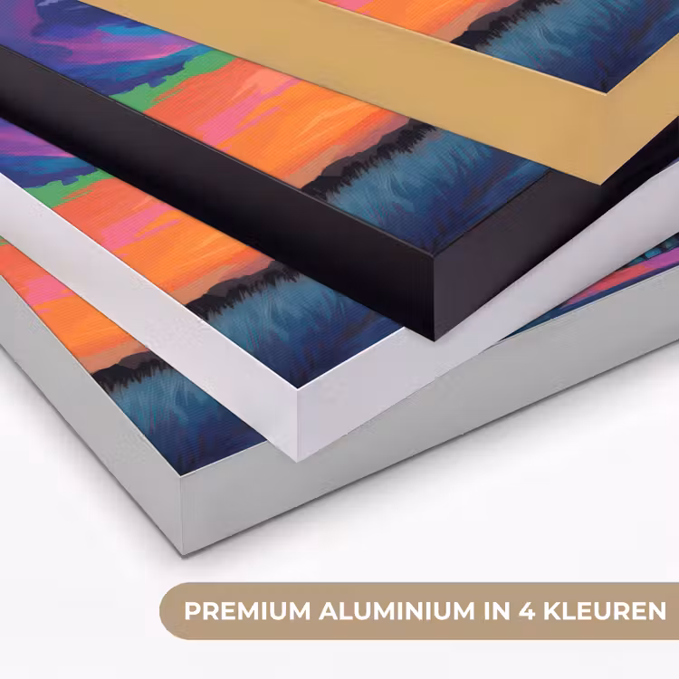 Art Frame - Olifant - Kleurrijk - Lucht - Abstract — 5