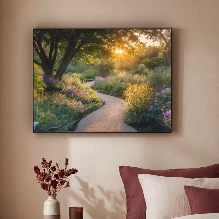 Art Frame - Pad - Bloemen - Park — 2