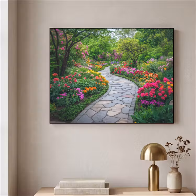 Art Frame - Park - Bloemen - Tuin — 3