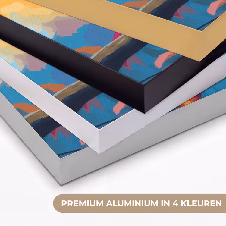 Art Frame - Kameleon - Tak - Gestreept - Bladeren — 5