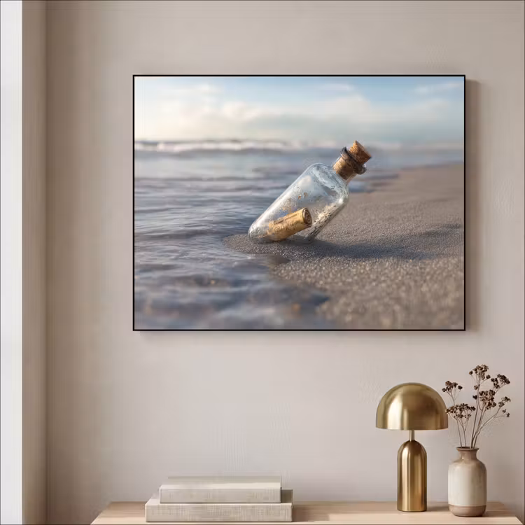 Art Frame - Glazenfles - Post - Zee - Zand — 3