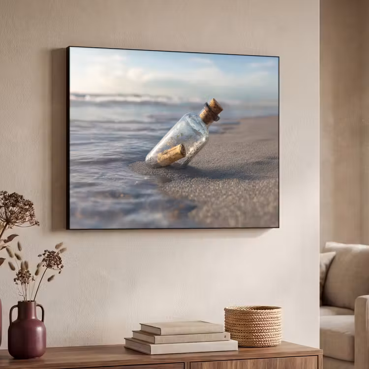 Art Frame - Glazenfles - Post - Zee - Zand — 4