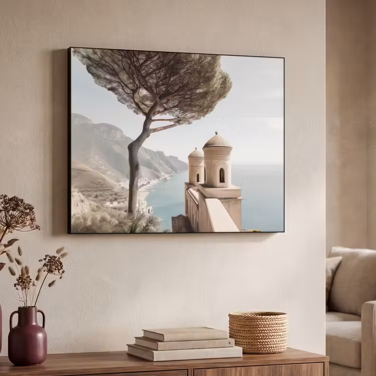 Art Frame - Kust - Klif - Boom - Gebouw — 4