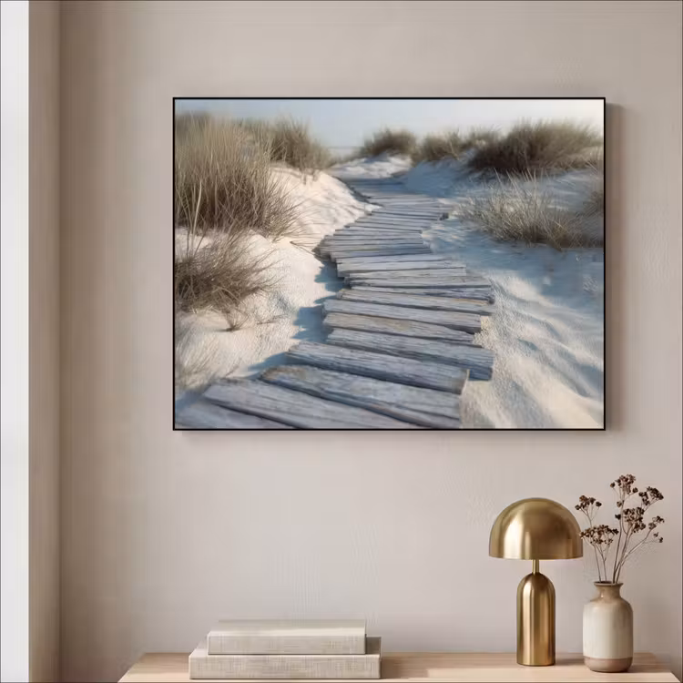 Art Frame - Pad - Planken - Duinen - Gras — 3
