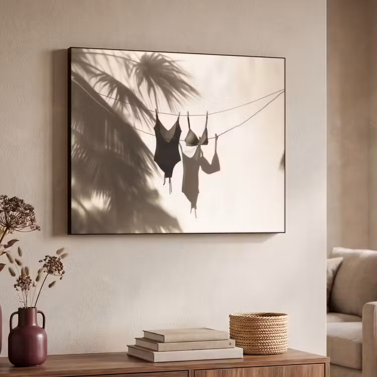 Art Frame - Badkleding - Palmbomen - Schaduw - Tropisch — 4