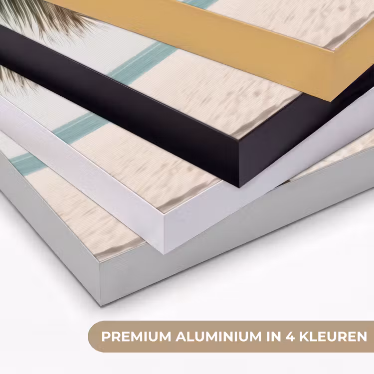 Art Frame - Hangmat - Palmbomen - Strand - Zee — 5