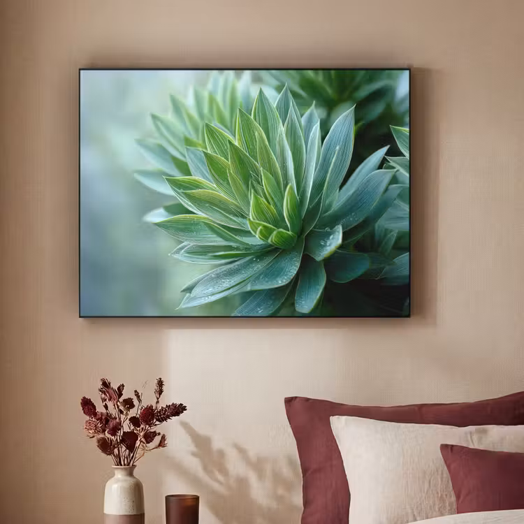 Art Frame - Blad - Plant - Groen - Textuur — 2