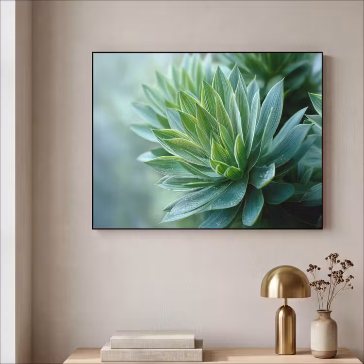 Art Frame - Blad - Plant - Groen - Textuur — 3
