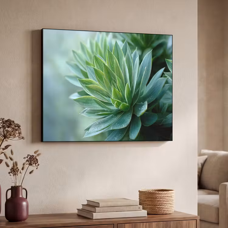 Art Frame - Blad - Plant - Groen - Textuur — 4