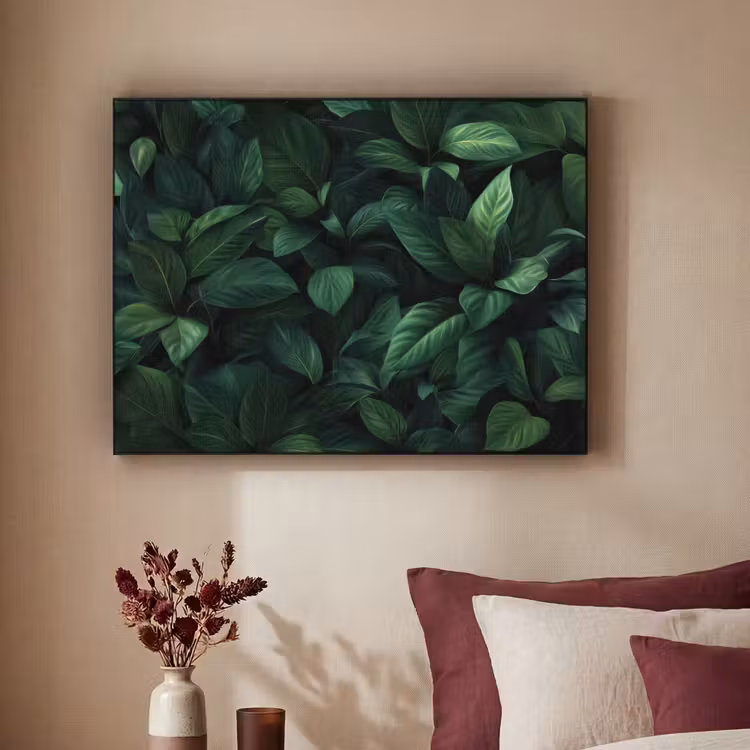 Art Frame - Bladeren - Ovaal - Groen - Nerven — 2