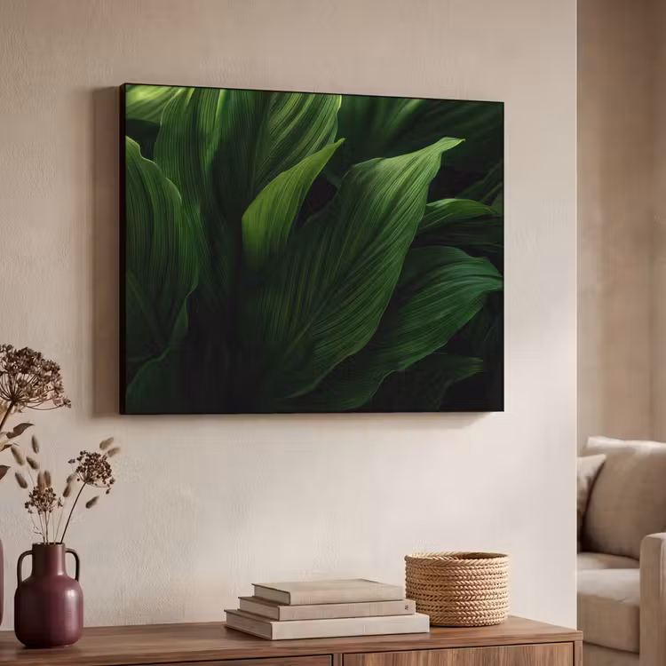 Art Frame - Bladeren - Schaduw - Groen - Textuur — 4