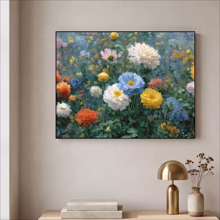 Art Frame - Close-up - Veld - Bloemen - Kleurrijk — 3