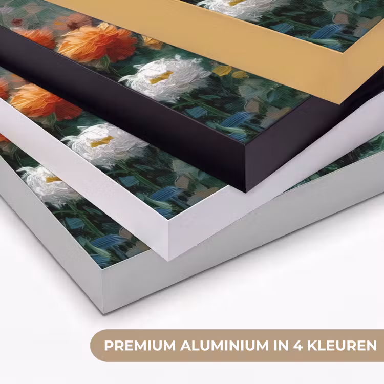 Art Frame - Close-up - Veld - Bloemen - Kleurrijk — 5