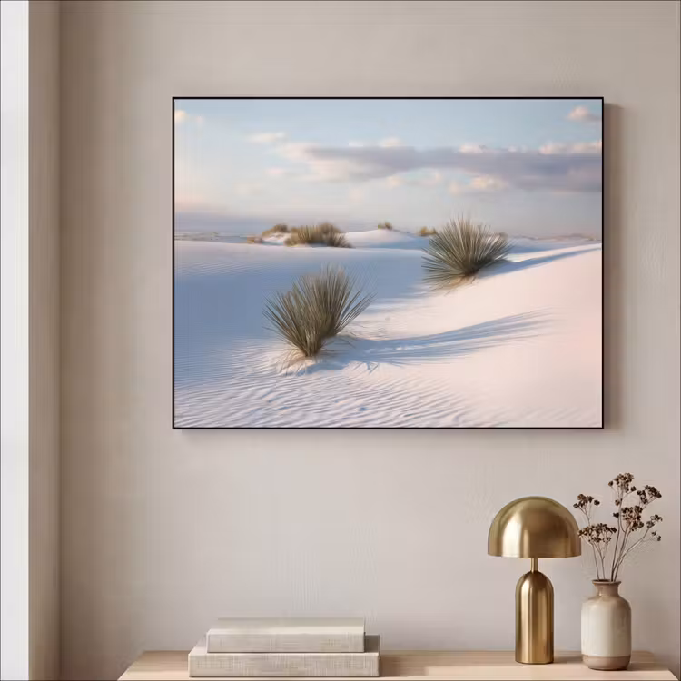 Art Frame - Duinen - Gras - Wolken - Beige — 3