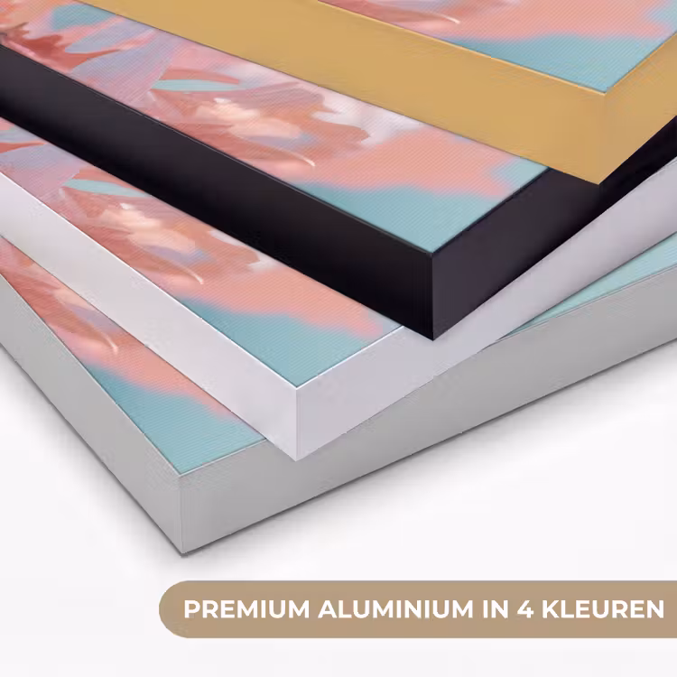 Art Frame - Eikenbladeren - Takken - Roze — 5