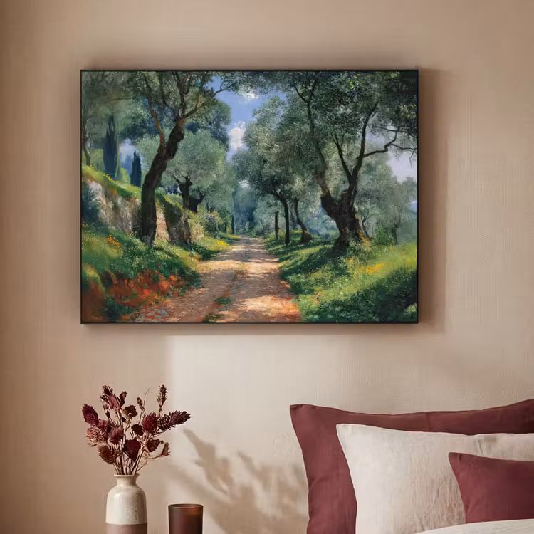 Art Frame - Pad - Bomen - Schaduw - — 2