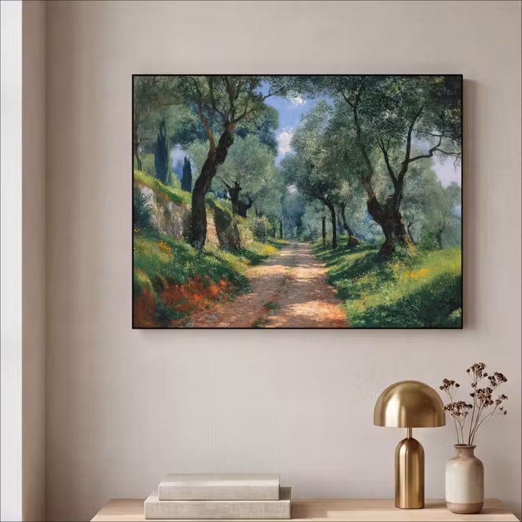 Art Frame - Pad - Bomen - Schaduw - — 3