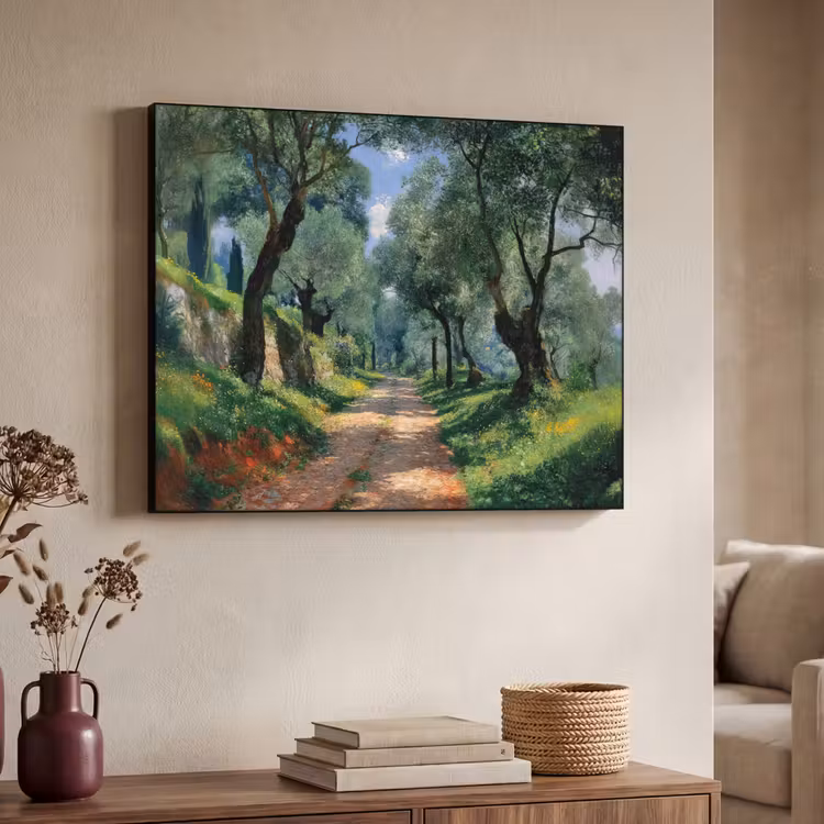 Art Frame - Pad - Bomen - Schaduw - — 4