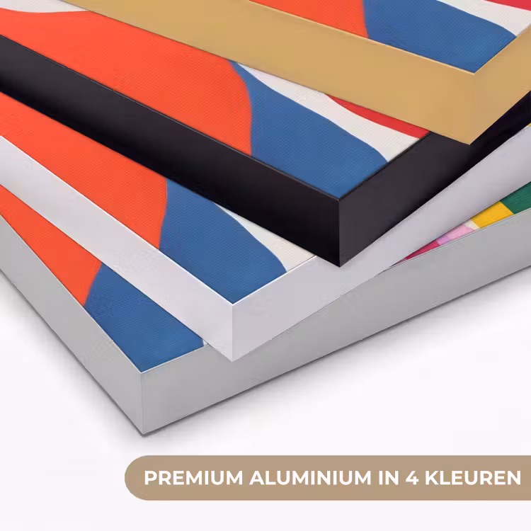 Art Frame - Abstract - Kleurrijk - Golven - Lijnen — 5