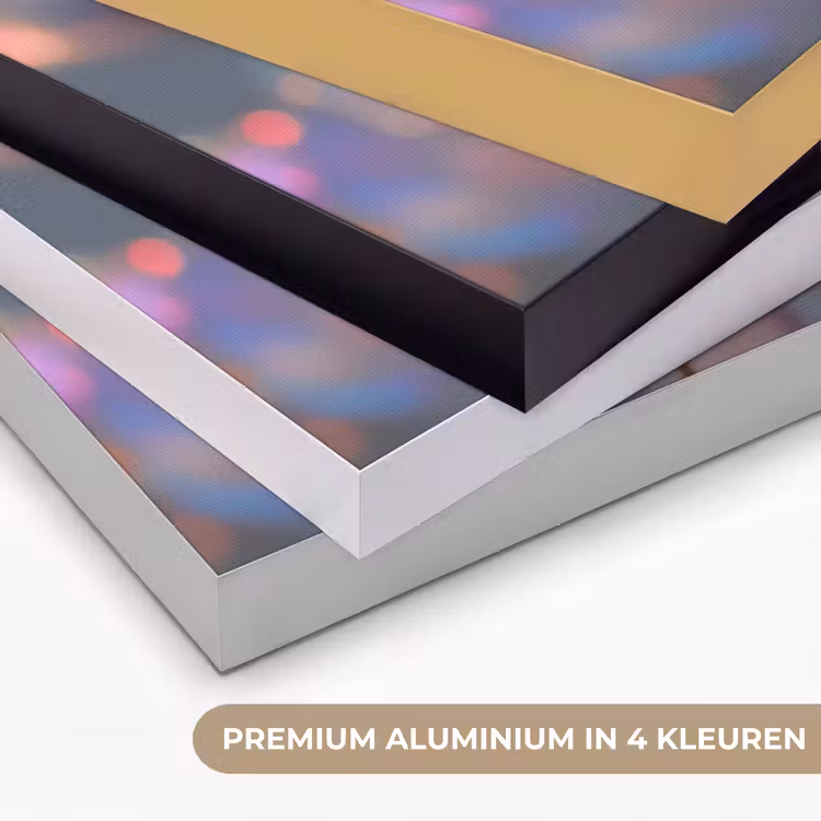Art Frame - Bloem - Transparant - Pastelkleuren - Druppels — 5