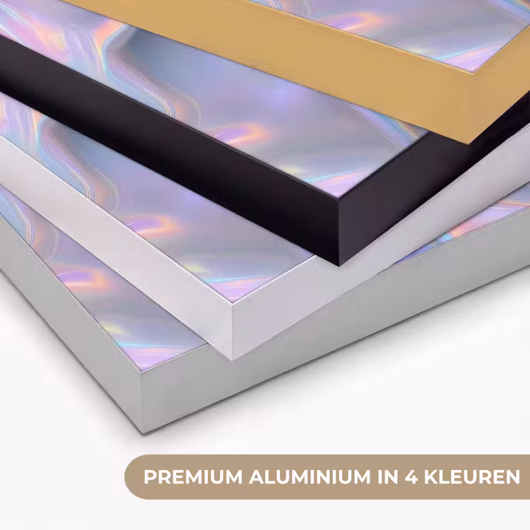Art Frame - Golvend - Pasteltinten - Glanzend - Stof — 5