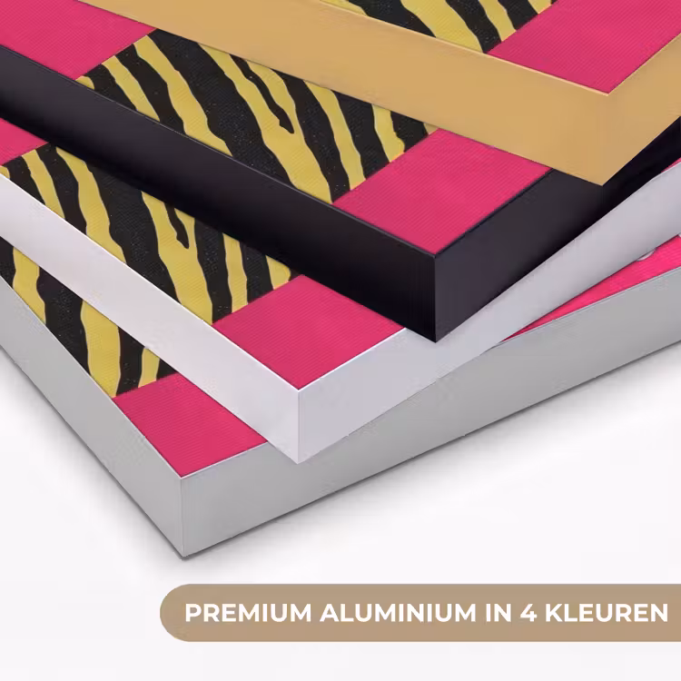Art Frame - Kat - Baas - Roze - Tijgerprint — 5