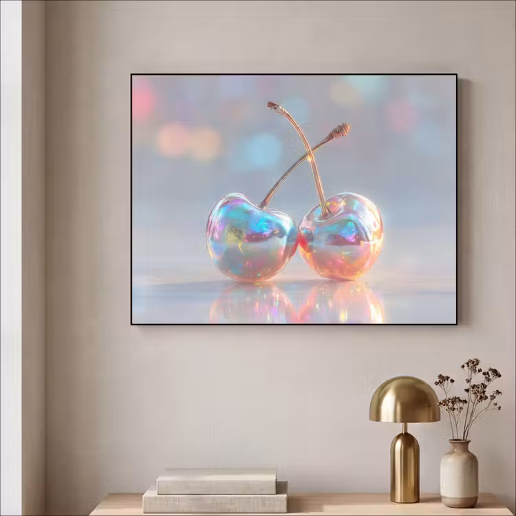 Art Frame - Kersen - Glanzend - Regenboogkleur — 3