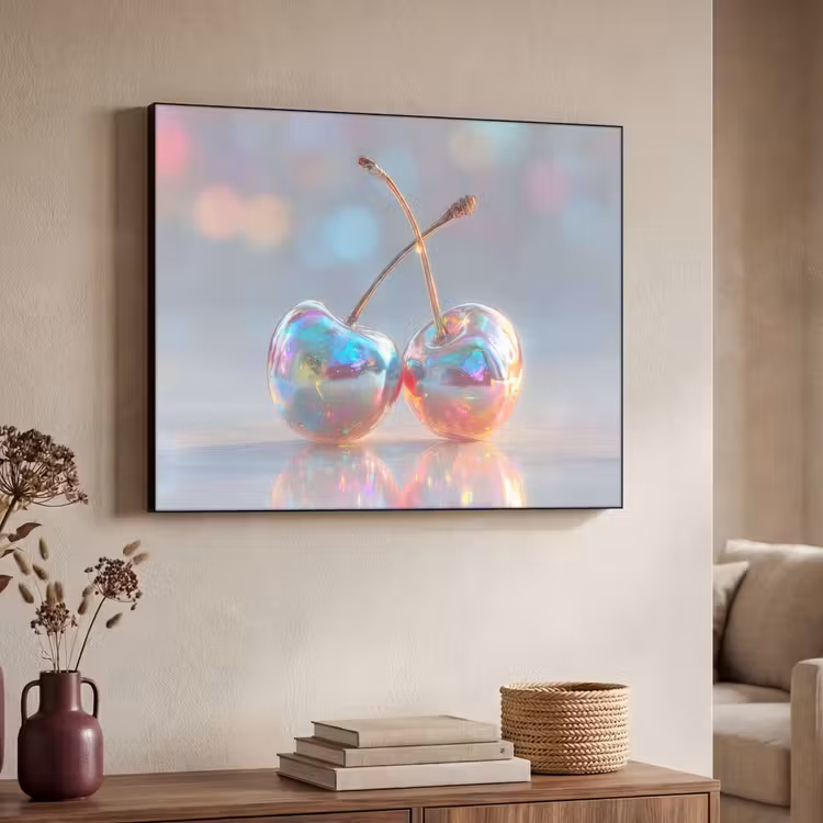 Art Frame - Kersen - Glanzend - Regenboogkleur — 4