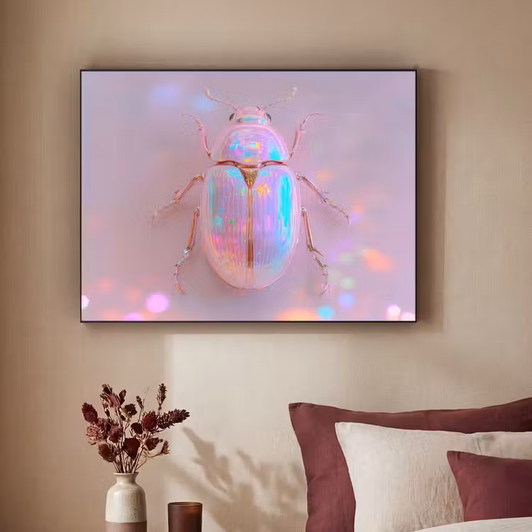 Art Frame - Kever - Metallic - Lichteffect - Roze — 2